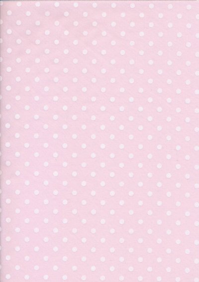 Poly Cotton Spot -Pink