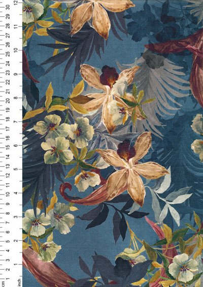Lady McElroy Cotton Lawn Digital Print - Multicoloured 998