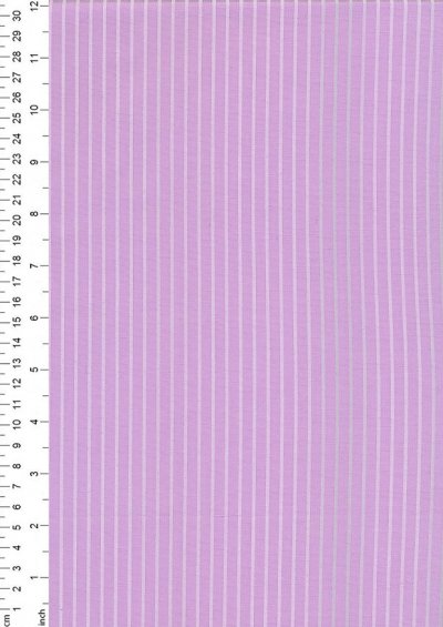 Poly/Cotton - Stripe Lilac  Design 46