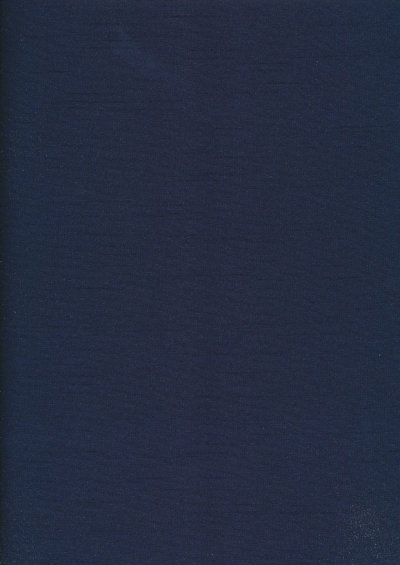 Faux Silk - Navy Blue