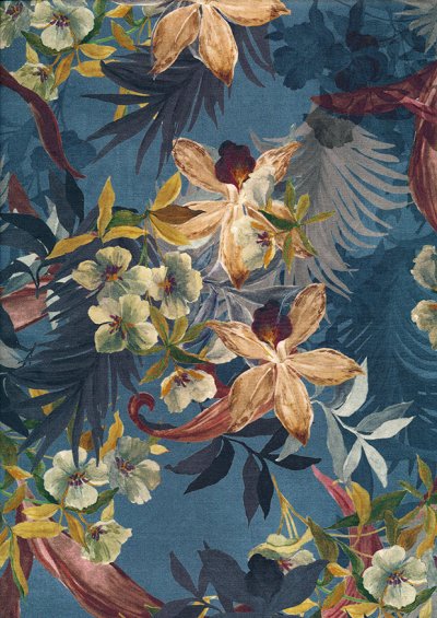 Lady McElroy Cotton Lawn Digital Print - Multicoloured 998