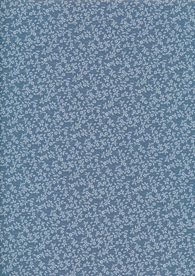Poly/Cotton - Floral Ditsy W.Blue Design 17