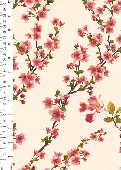 Lady McElroy Cotton Lawn - Spring Blossom Pink 1060