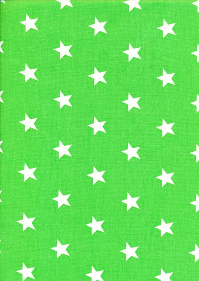 DOU Cotton - Stars Green 2