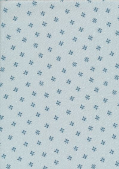 Edytar Sitar Of Laudry Basket Quilts For Andover Fabrics - Sewing Bird Star Bluebonnet 1610 Col B