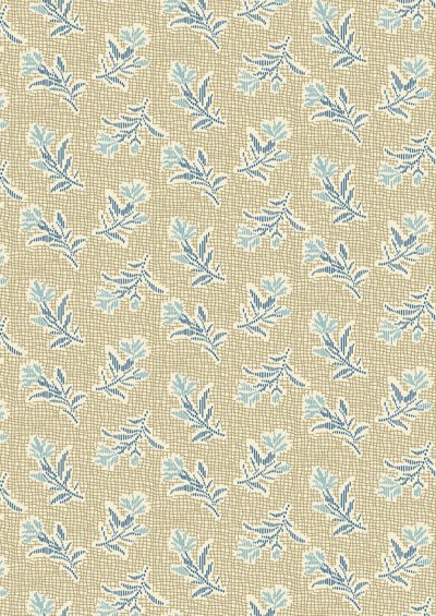 Something Blue By Edyta Sitar For Andover Fabrics - 2/8826N SUMMER FIELD BURLAP