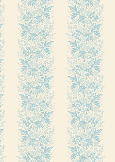 Something Blue By Edyta Sitar For Andover Fabrics - 2/8827L WREATH PROMISE