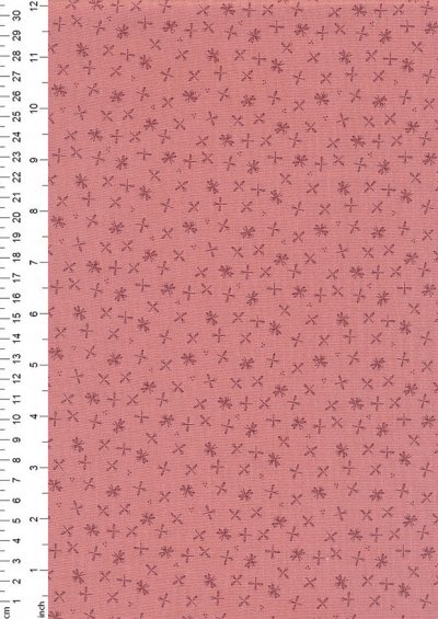 Ellie's Quiltplace - Modern Traditions Fireflies Coral Pink