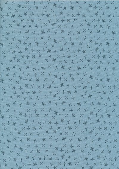 Ellie's Quiltplace - Modern Traditions Fireflies Stone Blue