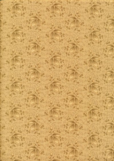 P&B Extra Wide - Scattered Leaves Warm Taupe