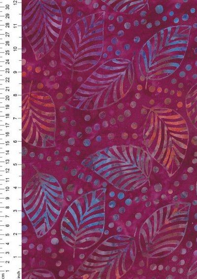 Fabric Freedom Bali Batik - Pink15-114E