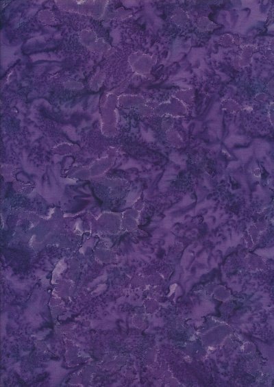 Fabric Freedom Bali Batik - Purple15-118I