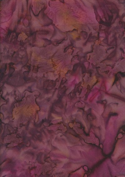 Fabric Freedom Bali Batik - Purple15-117E