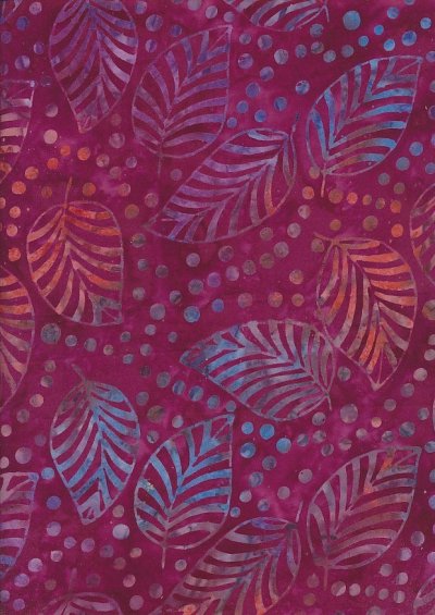 Fabric Freedom Bali Batik - Pink15-114E