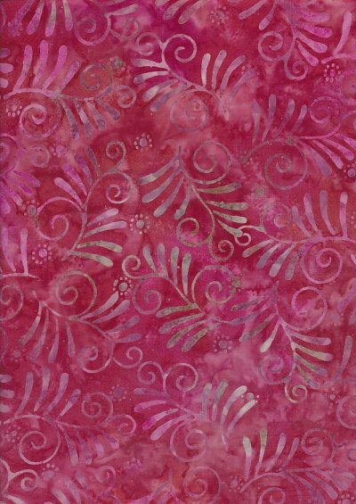 Fabric Freedom Bali Batik - Pink15-113H