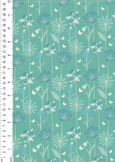 Fabric Freedom Butterfly Garden - FF399 Col 2