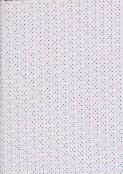 Fabric Freedom - Butterflies & Birds Collection FF245-1 PINK