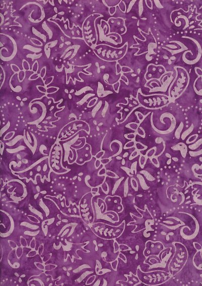 Fabric Freedom Bali Batik Stamp - BK 409/D Pink