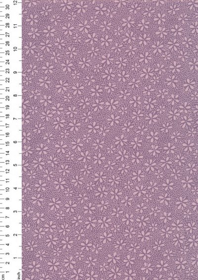 Fabric Freedom In Bloom - FF11-2 Purple