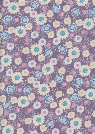 Fabric Freedom In Bloom - FF13-2 Purple