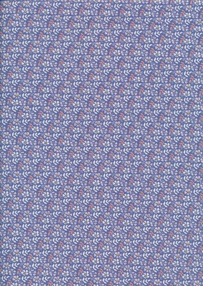 Fabric Freedom In Bloom - FF15-4 Purple