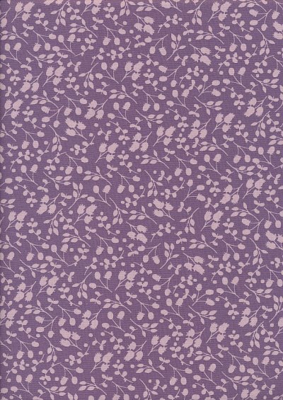 Fabric Freedom Floral Shadow - Lilac Sprig FF10-12