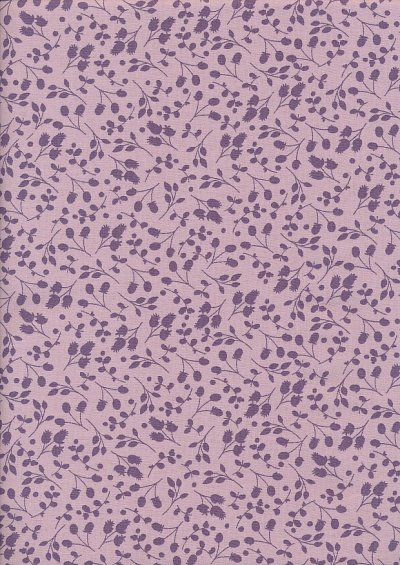 Fabric Freedom Floral Shadow - Purple Sprig FF10-11