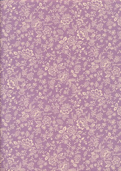 Fabric Freedom - Floral Silhouette FF25 Col 4
