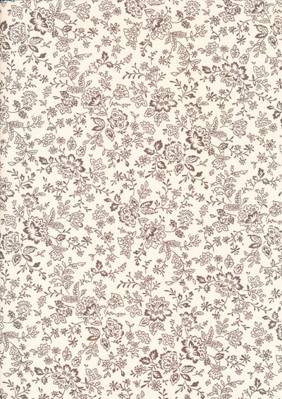 Fabric Freedom - Floral Silhouette FF25 Col 11