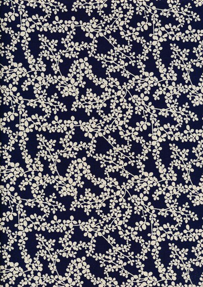 Fabric Freedom - Flowers Trellis FF5613 Navy