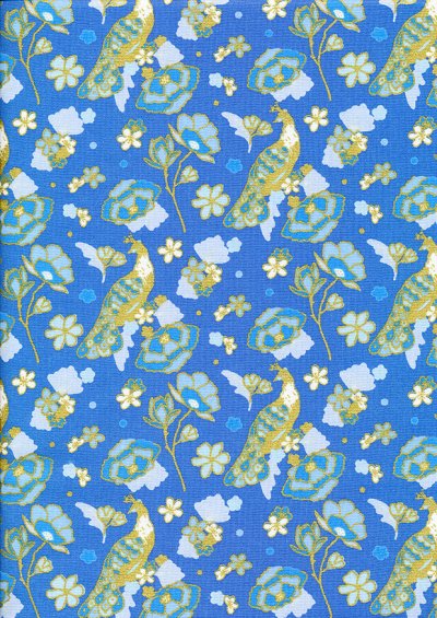 Fabric Freedom - Oriental Floral FF258 COL 2