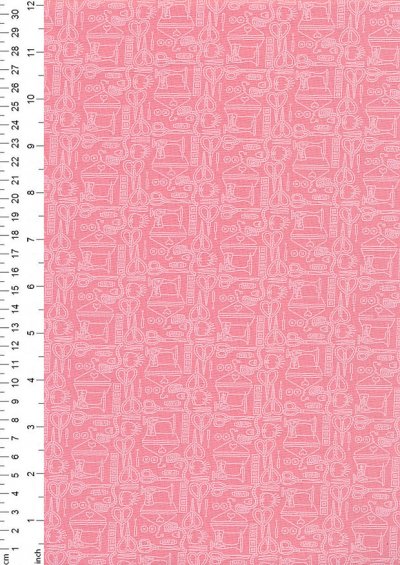 Fabric Freedom - Made With Love FF326 Col 1