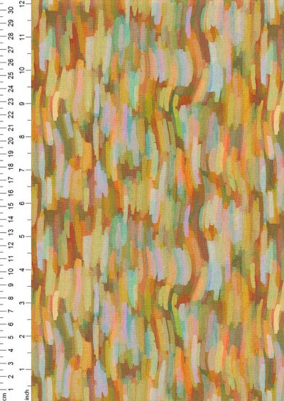 Fabric Freedom - Marker Waves FF2267-9 Tan