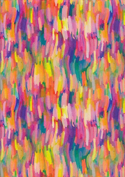 Fabric Freedom - Marker Waves FF2267-10 Pink