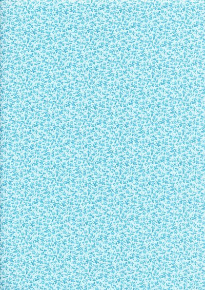 Fabric Freedom - Floral Delight Blue 353-1