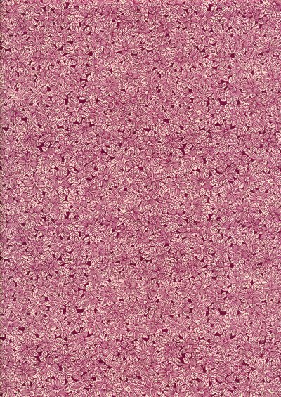 Fabric Freedom - Floral Delight Red CTS 388
