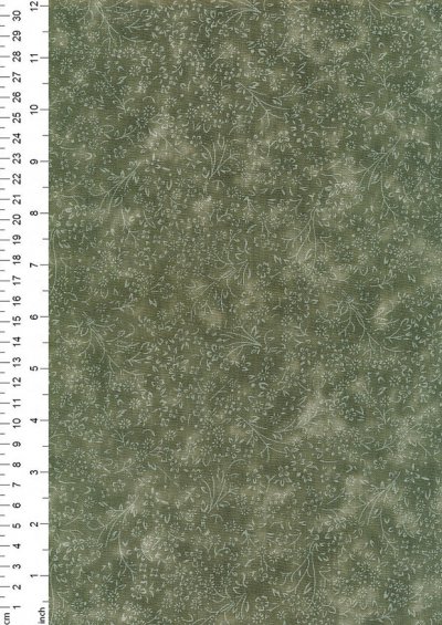 Fabric Freedom Floral Blender - FF0111-4 Green