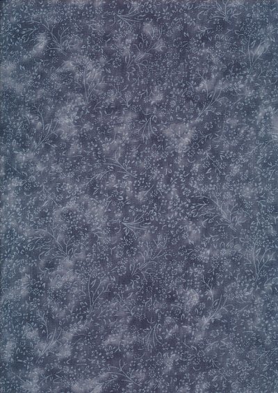 Fabric Freedom Floral Blender - FF0111-1 Dark Blue