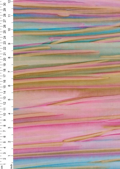 Fabric Freedom Strip Dye Bali Batik - BK 422/I Pink