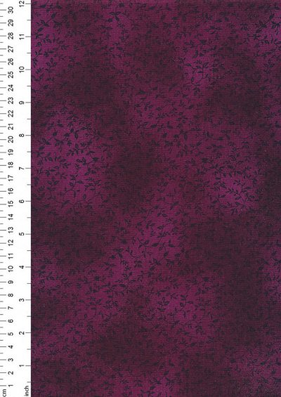 Fabric Freedom - Textured Vines FF104 COL 12