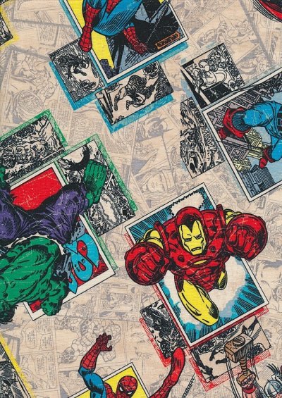 Marvel - Spider-Man, Thor, Iron Man and The Hulk Stickers