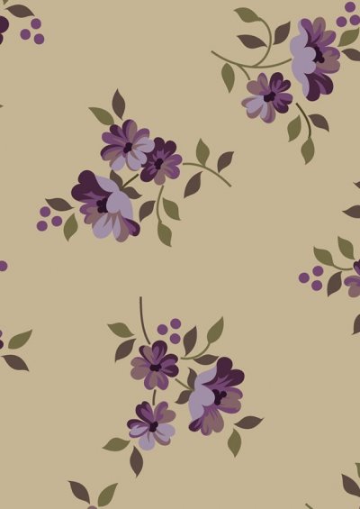 Ginger Lily Studio - Lincoln Lane Small Purple Floral
