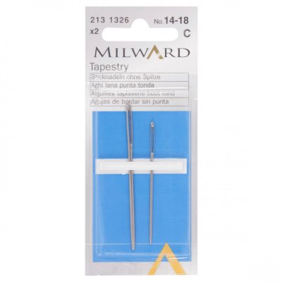 Hand Sewing Needles: Tapestry: Nos.14/18: 2 Pieces