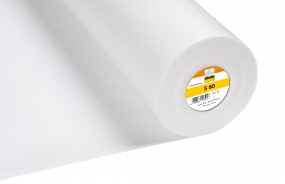 Vilene Extra Heavy Sew-In Interlining: 1m x 30cm: White