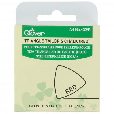 Tailors Chalk: Red Triangle