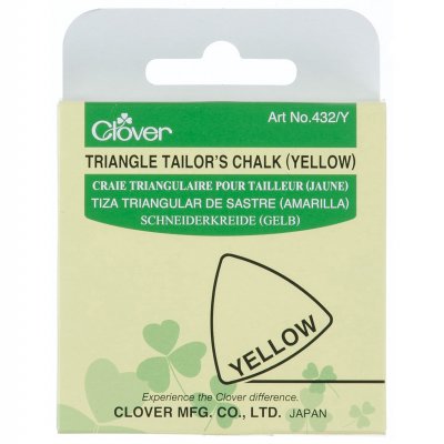 Tailors Chalk: Yellow Triangle