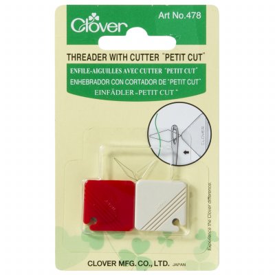 Needle Threader: with Cutter: Petit Cut