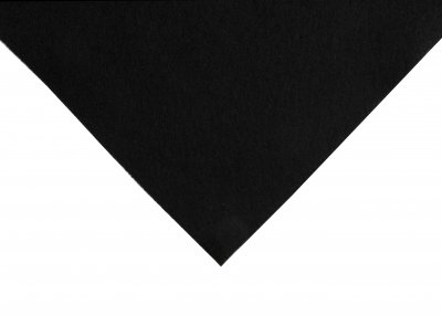 Felt: Wool: Squares: 22 x 22cm: Black