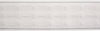 Curtain Tape 1m x 75mm: White