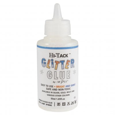 Adhesive: Hi-Tack Glitter Glue: Opalescent: 50ml (6)